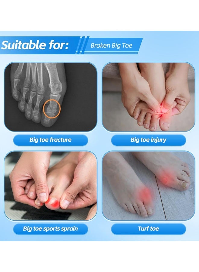 الورم مصحح كبير اصبع القدم مستقيم المطرقة تو الورم لتخفيف الآلام أروح مصحح جبيرة ورم منصات الورم تو هدفين اليمين + اليسار - Image 3